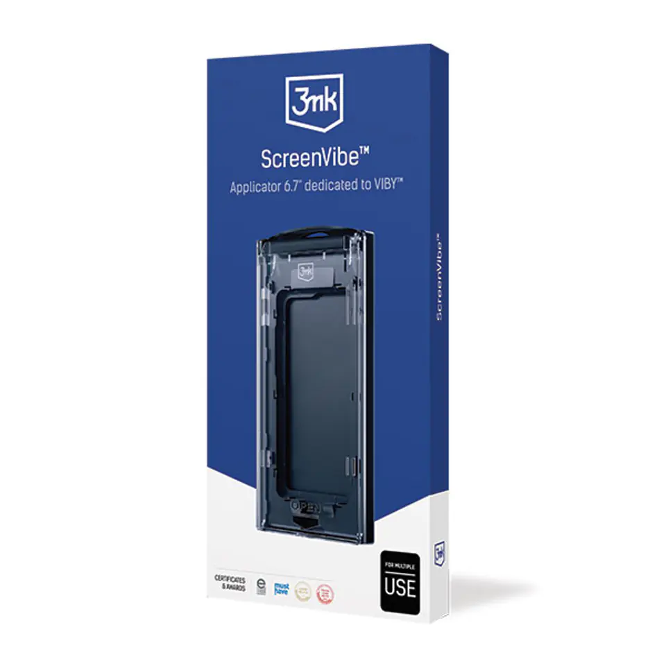 3MK ScreenVibe iPhone 12 Pro Max 6.7"Szkło hartowane z aplikatorem 5szt