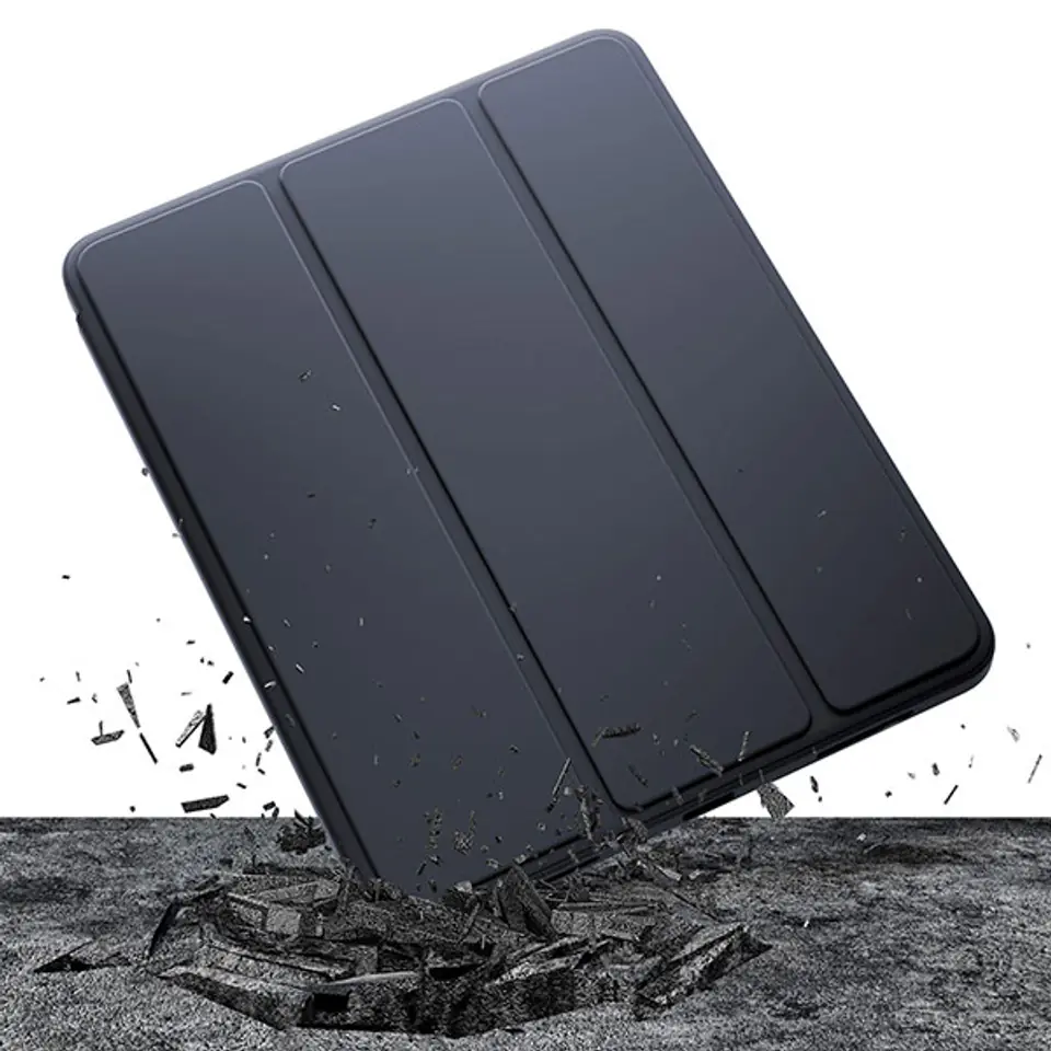3MK Soft Tablet Case Sam Tab S9+ do 15"czarny/black