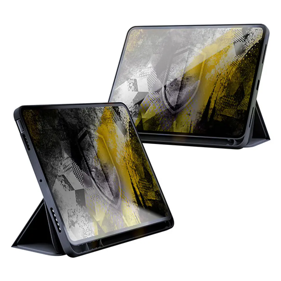 3MK Soft Tablet Case Sam Tab S9+ do 15"czarny/black