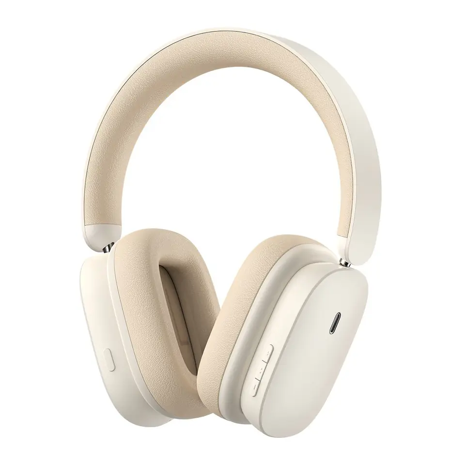 Baseus Bowie H1 Bluetooth 5.0 Headphones White Wasserman.eu