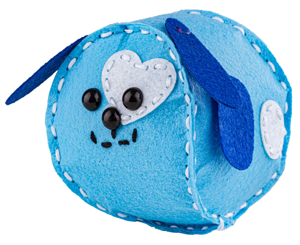 Kreatywny Zestaw Wyszywanka, Maskotka, Pluszak Do Szycia Zwierzęta Domowe PIESEK