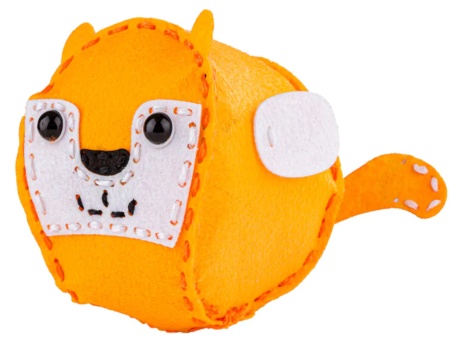 Kreatywny Zestaw Wyszywanka, Maskotka, Pluszak Do Szycia Zwierzęta Leśne LISEK