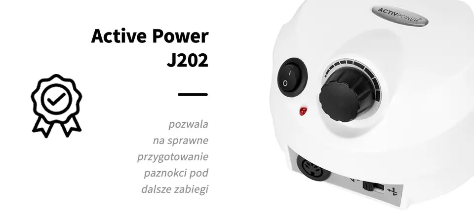 Activ Power frezarka J202 65W biała
