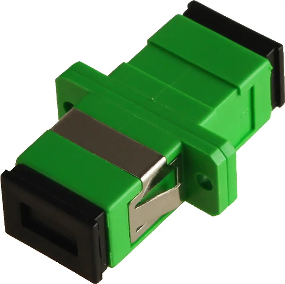 EXTRALINK ADAPTER SC/APC SM SIMPLEX GREEN