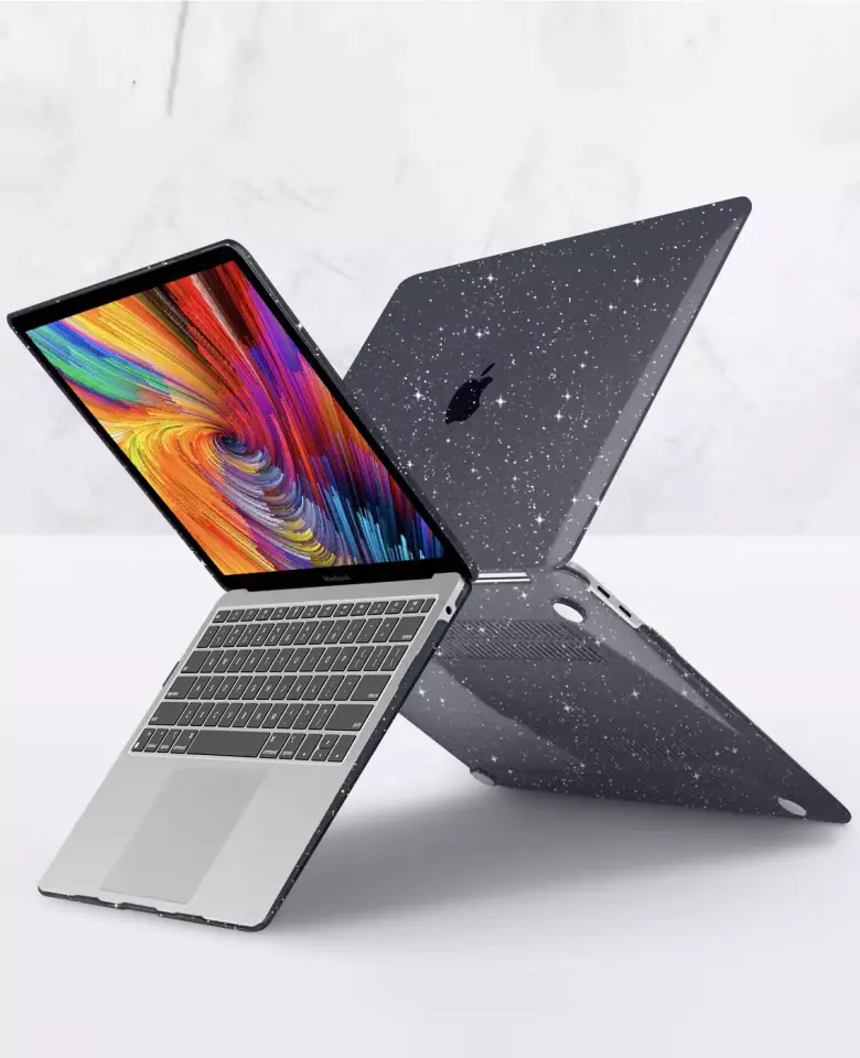 Etui obudowa Alogy Hard Case do Apple MacBook Air 13 M1 2020 Glitter Black