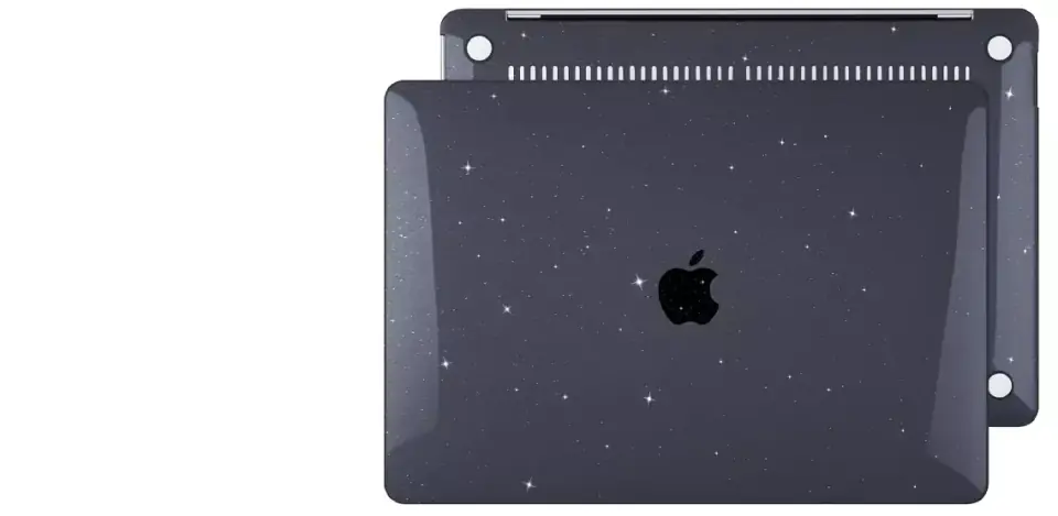 Etui obudowa Alogy Hard Case do Apple MacBook Air 13 M1 2020 Glitter Black