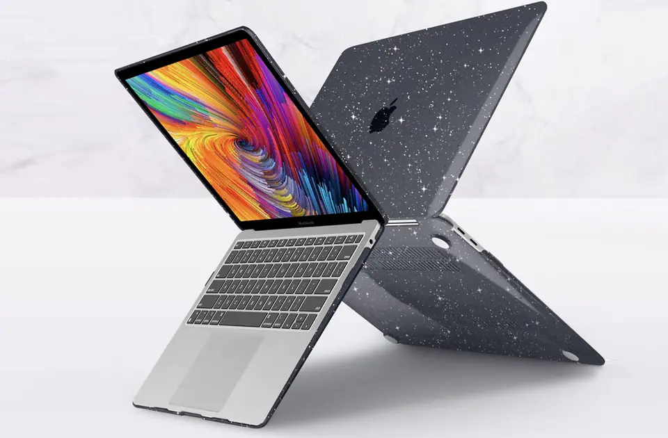Etui obudowa Alogy Hard Case do Apple MacBook Air 13 M1 2020 Glitter Black