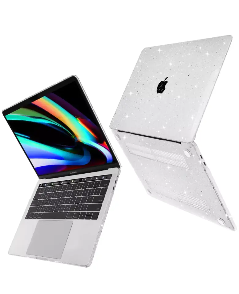 Etui obudowa Alogy Hard Case do Apple MacBook Pro 13 2016-2020 Glitter Black