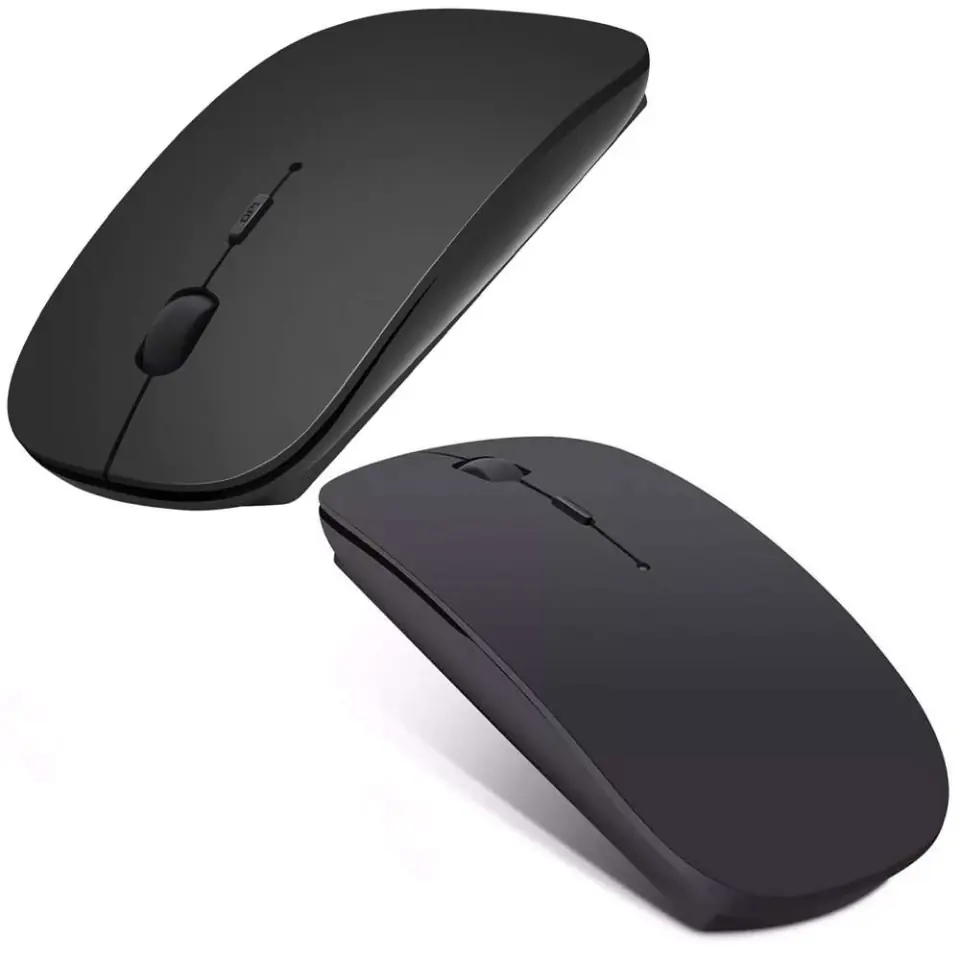 Myszka mysz bezprzewodowa komputerowa Alogy Mouse Bluetooth do laptopa tabletu Czarna