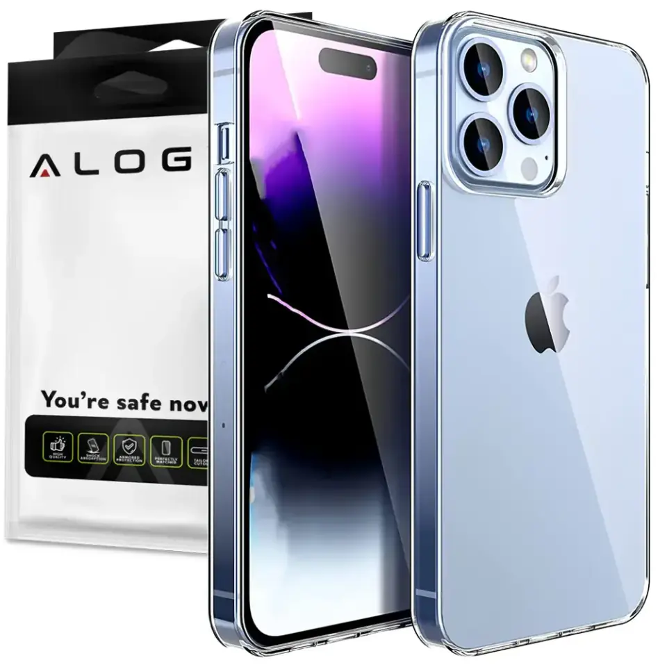 Etui silikonowe obudowa Alogy case do Apple iPhone 14 Pro Przezroczyste