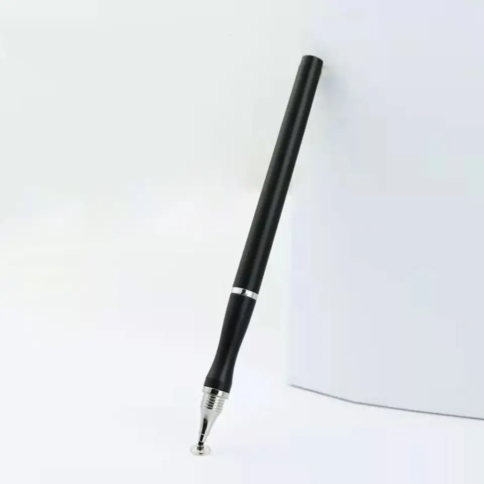 Rysik 2w1 Alogy pojemnościowy dotykowy do ekranu telefonu tabletu Czarny