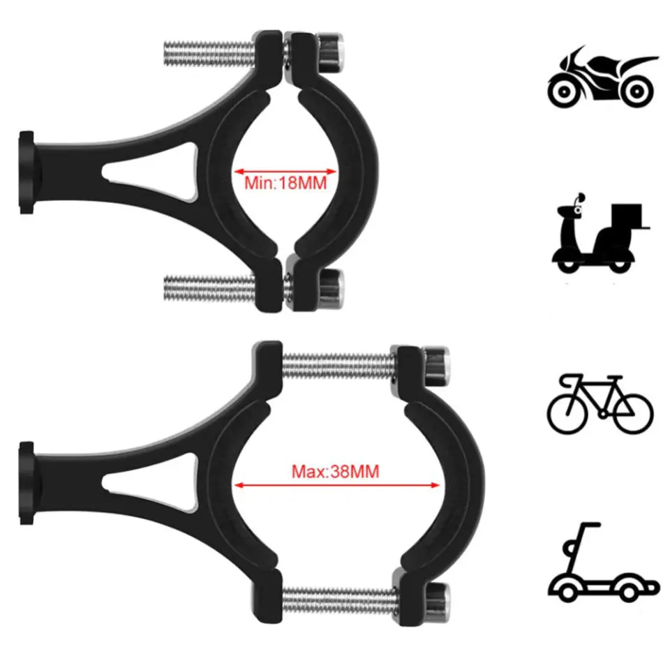 Uchwyt rowerowy Alogy Metal Bike Holder do telefonu na kierownicę na rower motor hulajnoga Czarny