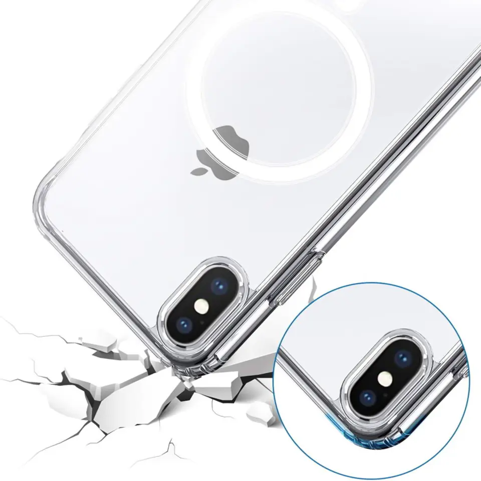 Etui ochronne na telefon Alogy MagSafe Clear Case do Apple iPhone X / XS Przezroczyste