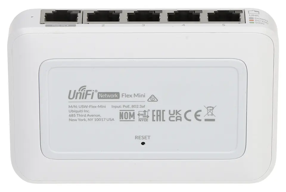 Ubiquiti USW-Flex-Mini UniFi Switch Compact Gigabit 5-Port 802.3af