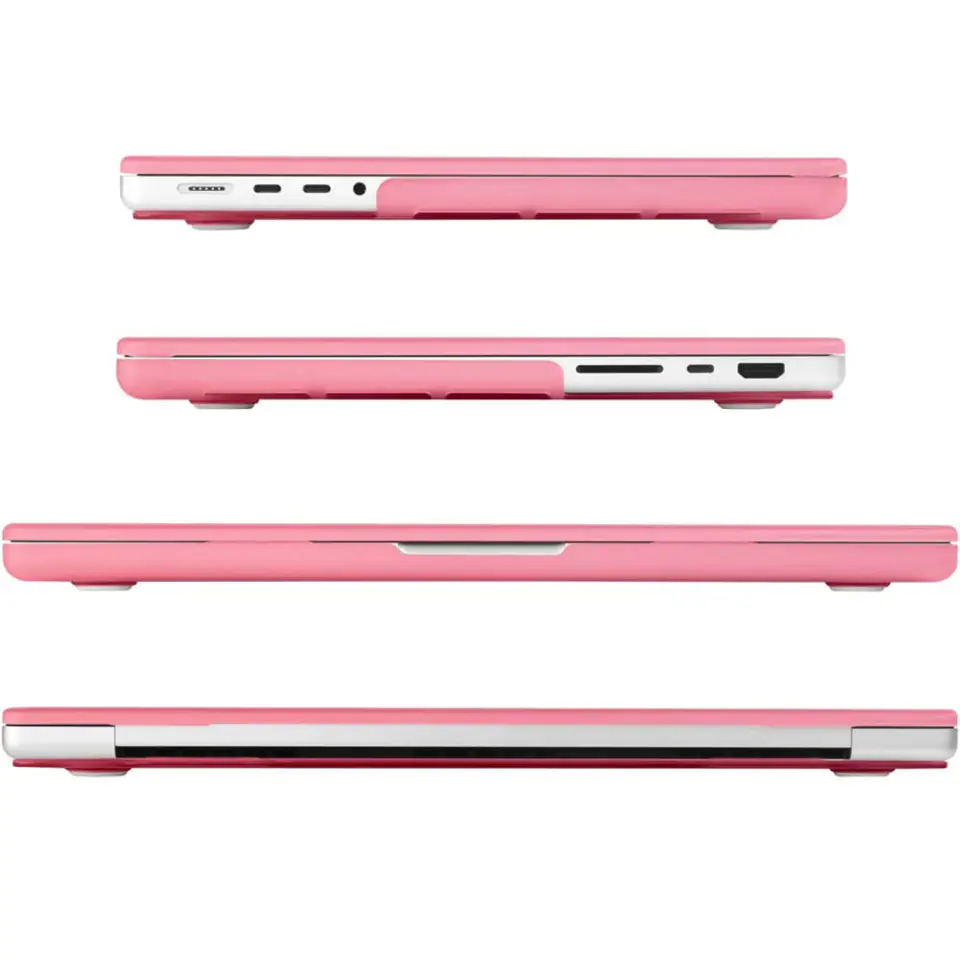 Etui Alogy Hard Case do Apple Macbook Pro 16 2021 A2485 Matowy Czarny