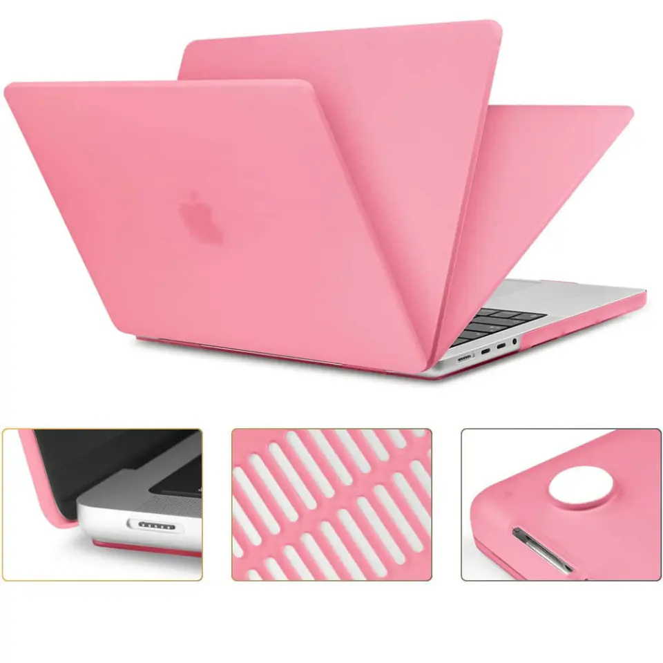 Etui Alogy Hard Case do Apple Macbook Pro 16 2021 A2485 Matowy Czarny