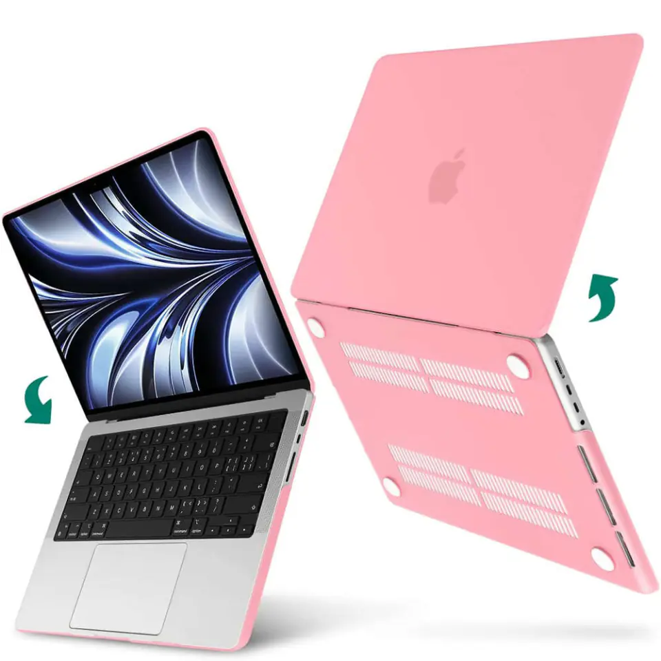 Etui Alogy Hard Case do Apple Macbook Pro 16 2021 A2485 Matowy Czarny