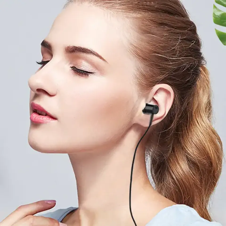 Słuchawki przewodowe Alogy In-Ear Earphones Stereo ze złączem miniJack Białe