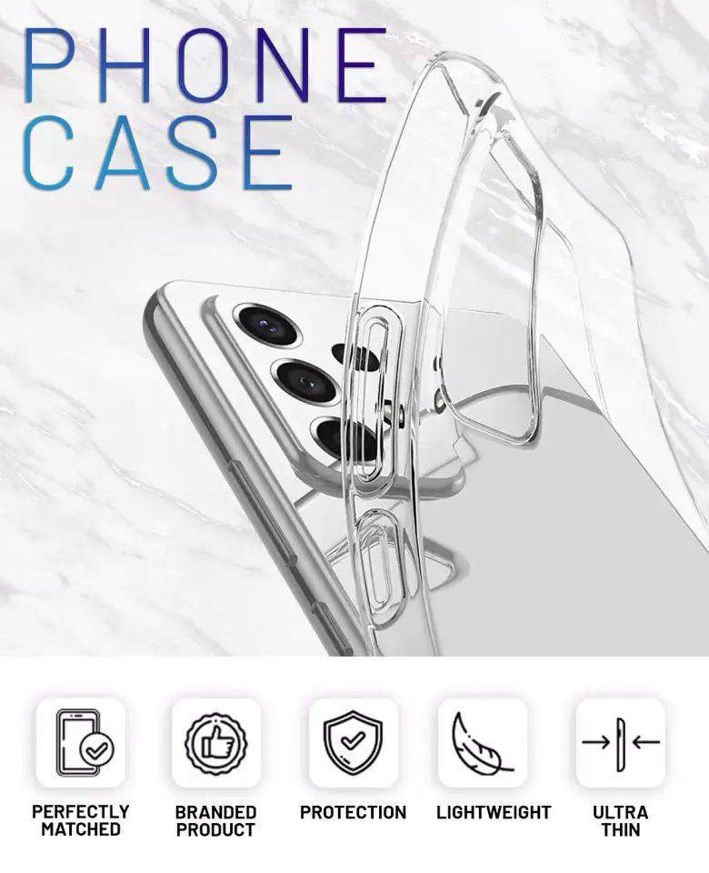 Etui silikonowe obudowa Alogy case do Samsung Galaxy A53 / A53 5G przezroczyste