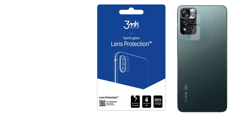 Szkło x4 na kamerę obiektyw 3mk Lens Protection do Samsung Galaxy Note 10+ Plus