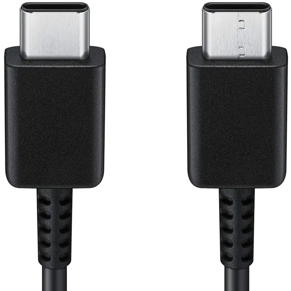 Kabel przewód USB-C do USB-C Type C Fast Charger Quick  PD 1m Czarny