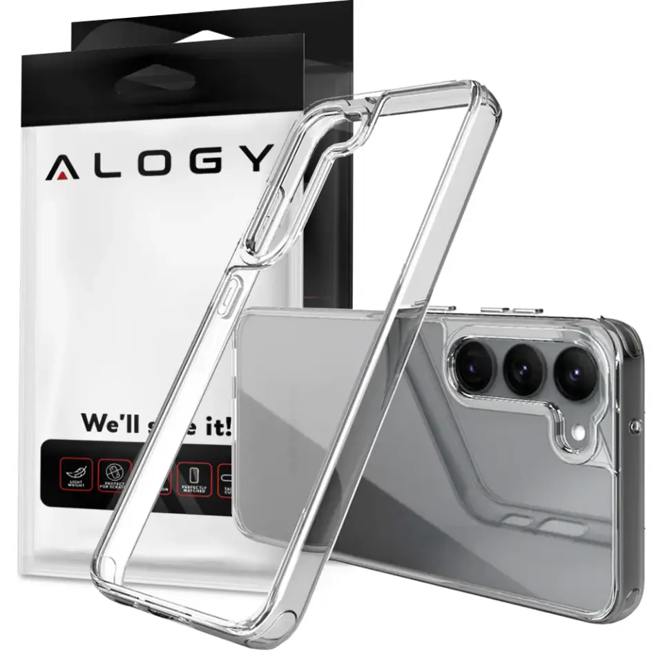 Etui ochronne obudowa Alogy Hybrid Clear Case do Samsung Galaxy S23 Plus Przezroczyste