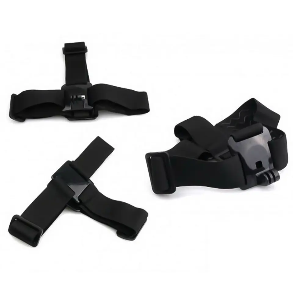 Opaska na głowę Alogy Techsuit Head Strap do kamerki sportowej GoPro Action Camera Black