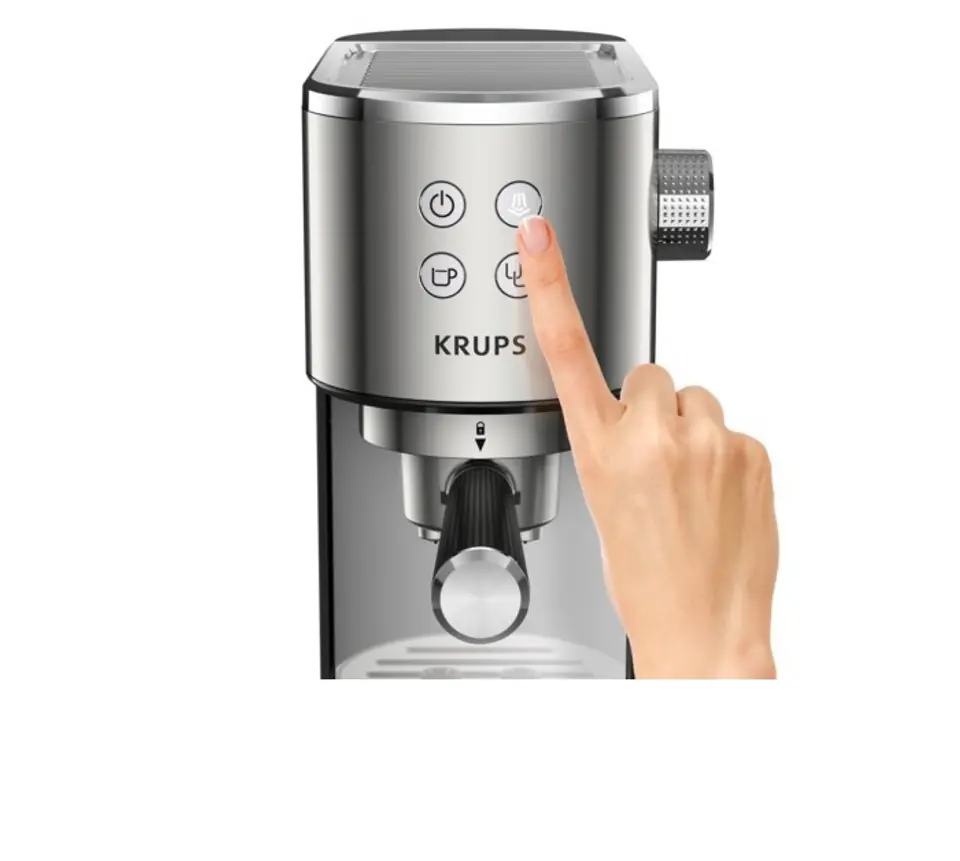 Krups Virtuoso XP442C11 coffee maker Semi-auto Espresso machine ...