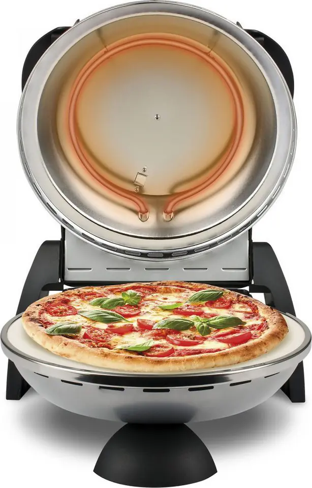 G3ferrari G1000606 DELIZIA 1200W Pizza Oven Silver