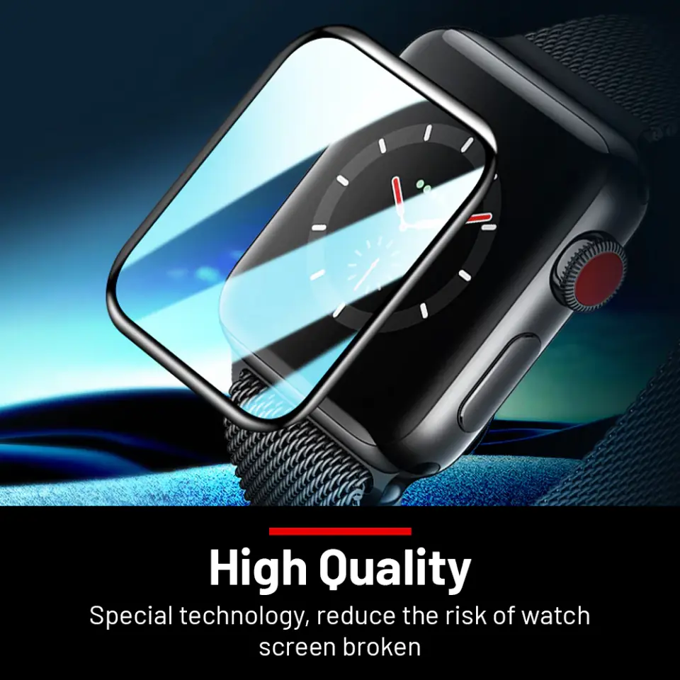 2x Elastyczne Szkło 3D Alogy Screen Protector Pro+ do Apple Watch Ultra / Ultra 2 49mm Black