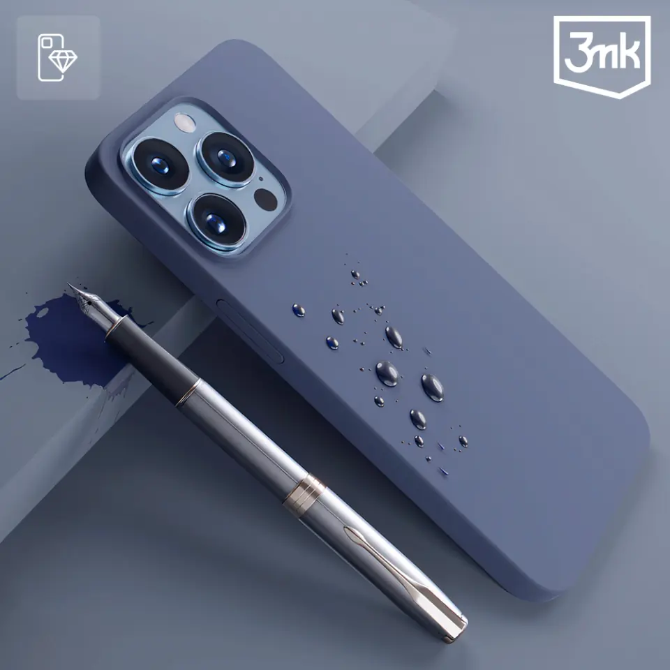 Etui na telefon 3mk do Apple iPhone 14 Plus Hardy Silicone MagCase Graphite