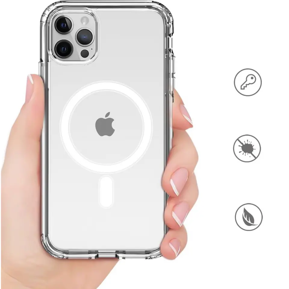 Etui ochronne na telefon Alogy MagSafe Clear Case do Apple iPhone 11 Pro Max Przezroczyste