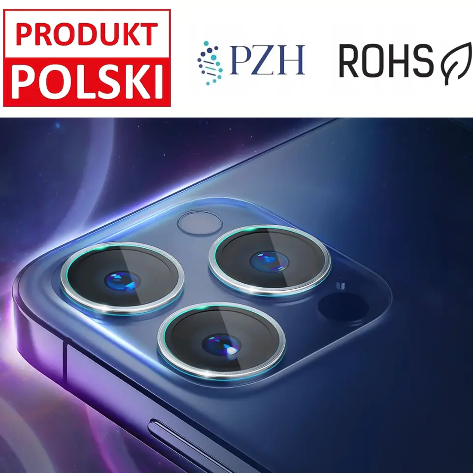 Szkło hybrydowe na aparat Xiaomi Redmi Note 13 Pro+ Plus osłona na obiektyw 3mk Lens Protection 4x zestaw