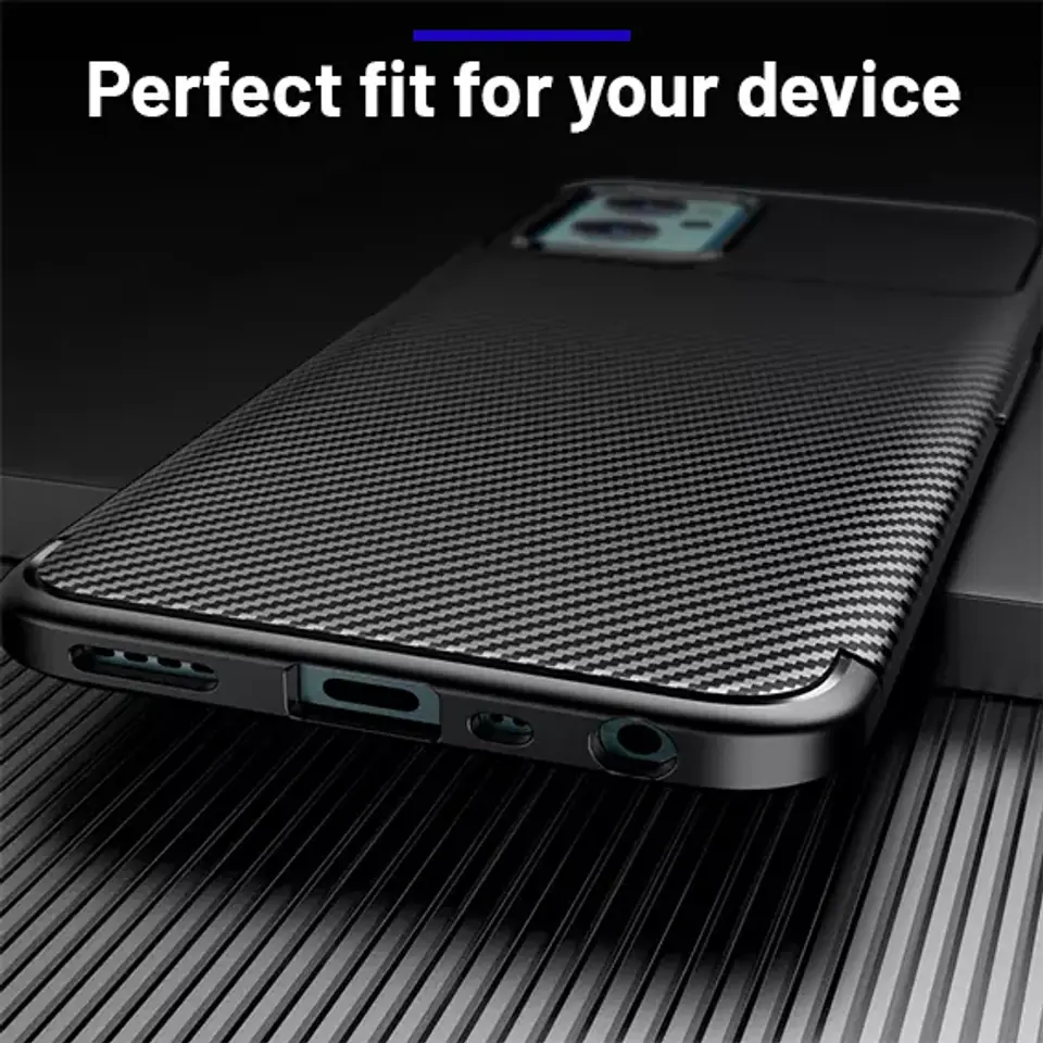 Etui do Realme 9i Alogy Rugged Armor obudowa TPU Carbon Black