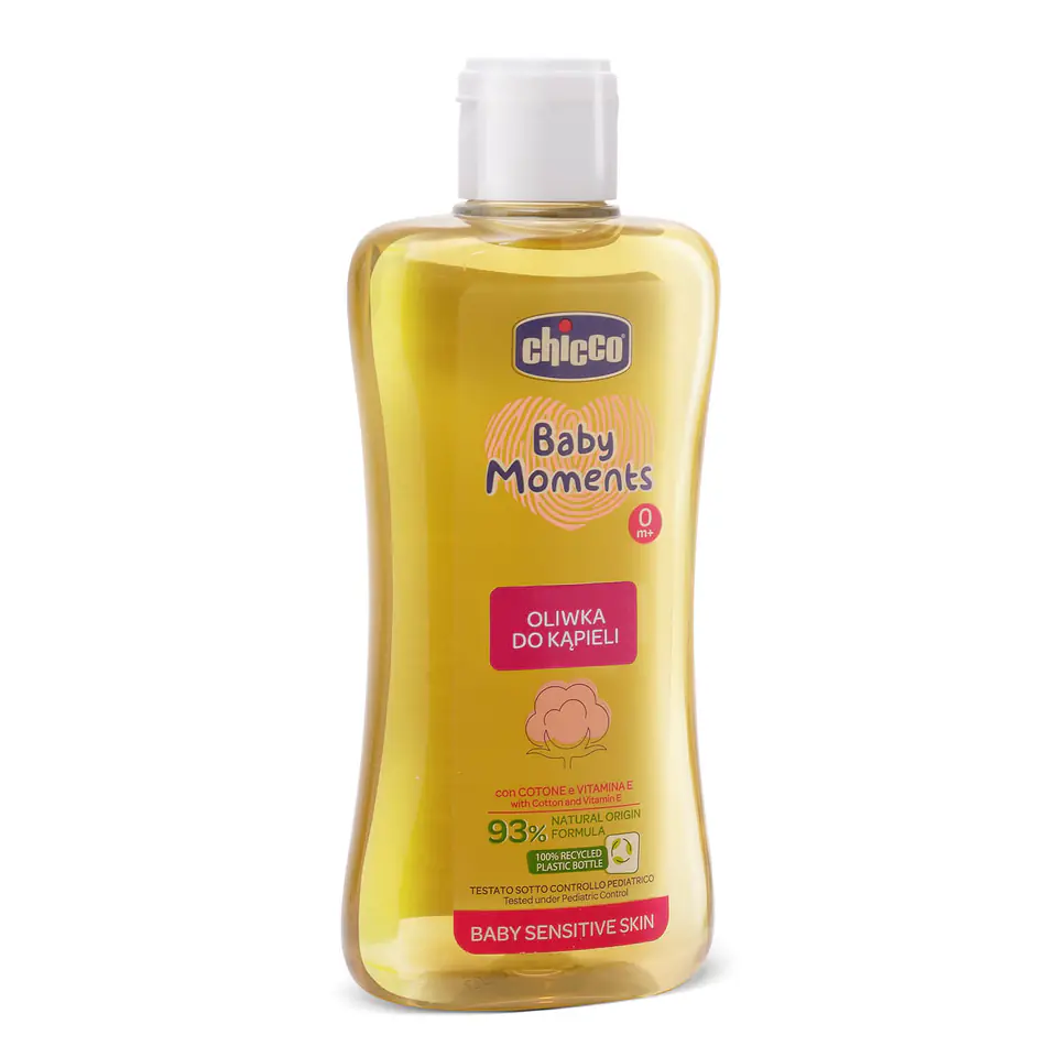 Chicco Olio Bagno Baby Moments Baby Sensitive Skin 0m+ 200ml