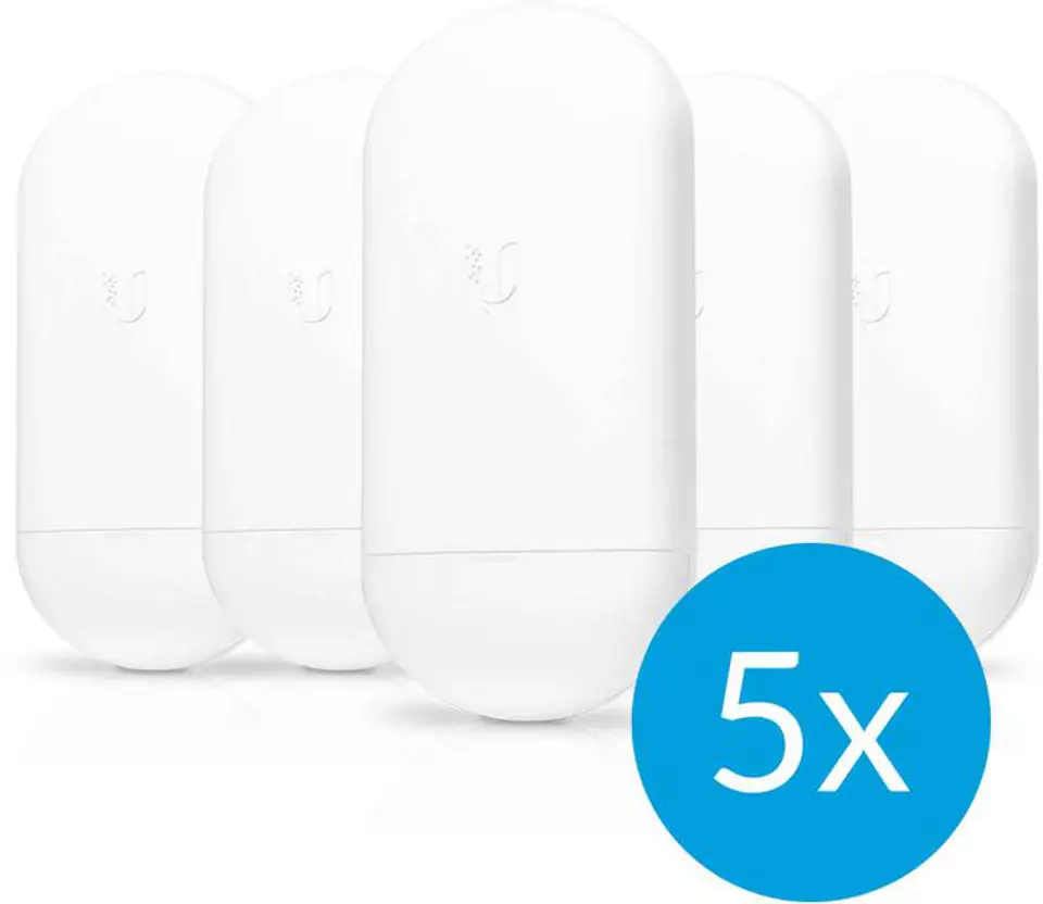 UBIQUITI NANOSTATION 5AC LOCO, LOCO5AC 5-PACK (UBIQUITI NS-5ACL REPLACEMENT)