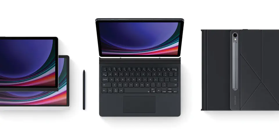 Etui Samsung EF-BX710PBEGWW Tab S9 / S9  FE / S10 FE czarny/black Smart Book Cover