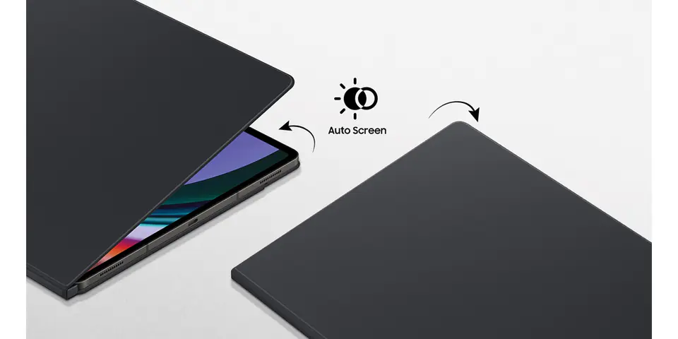 Etui Samsung EF-BX810PBEGWW Tab S10+ /   S9+ / S9 FE+ czarny/black Smart Book Cover