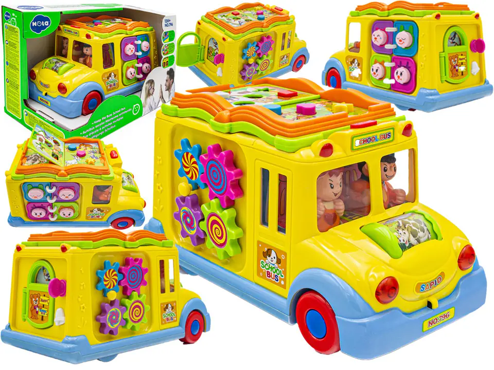 Huile toys cheap school bus