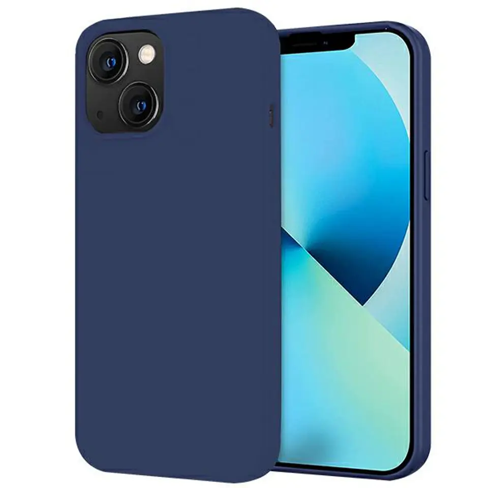 Beline Etui Candy iPhone 15 6.1"granatowy/navy