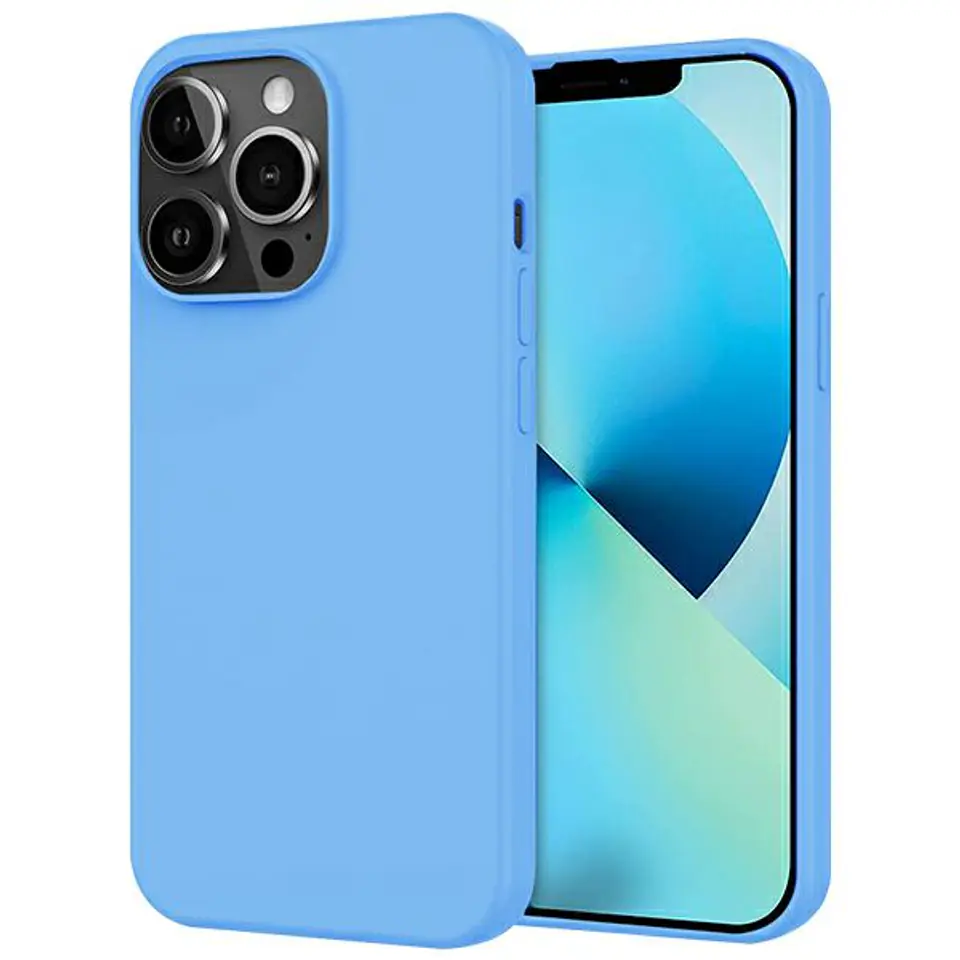 Beline Etui Candy iPhone 15 Pro Max 6,7"niebieski/blue