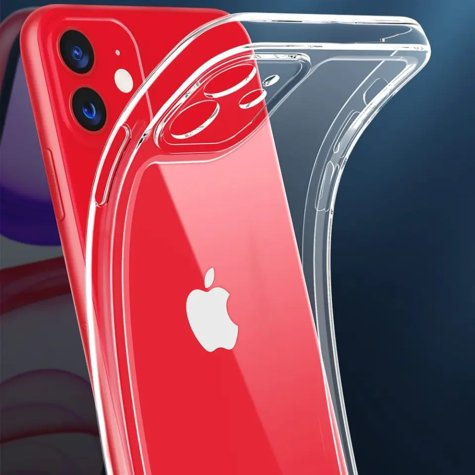 Etui pancerne obudowa Alogy Hybrid Case z osłoną na aparat do Apple iPhone 11 Przezroczyste