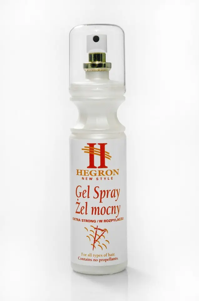 Hegron Styling Gel spray for hair modeling extra strong 150ml Wasserman.eu