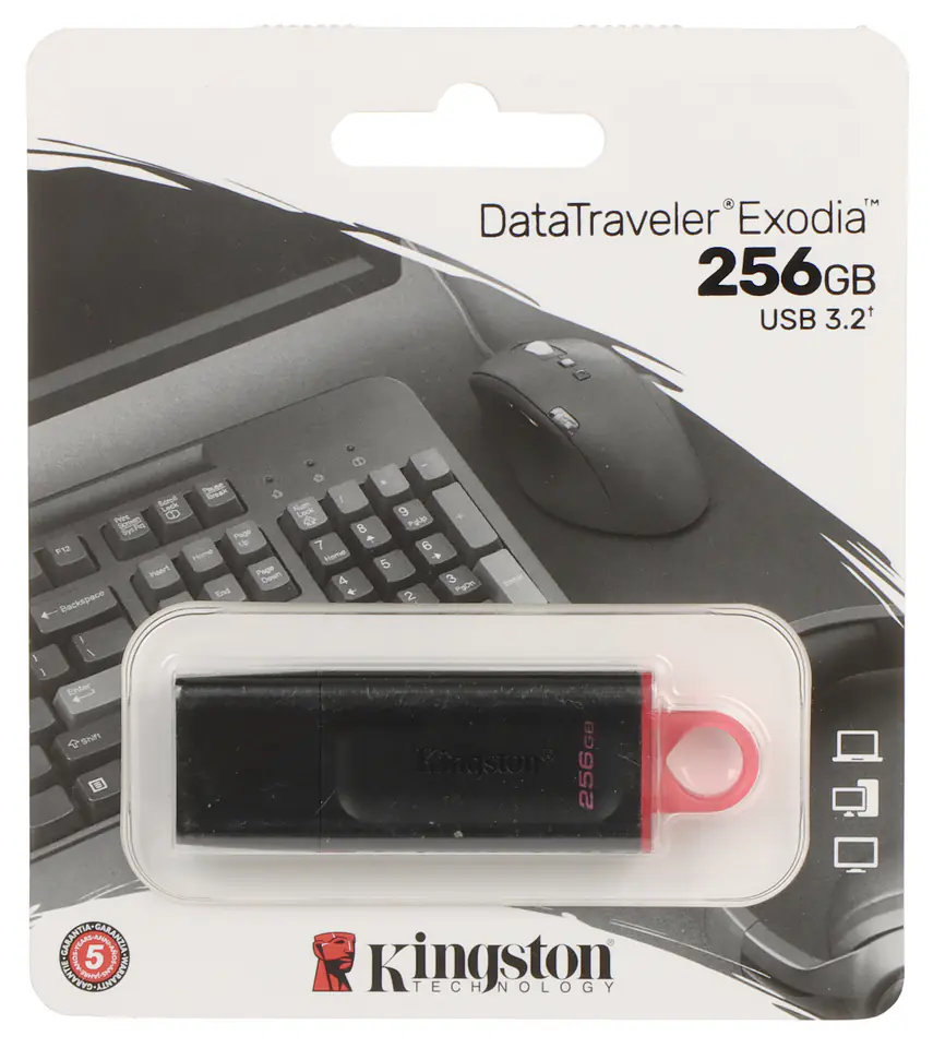 Memoria USB 128 GB DataTraveler Exodia, Kingston