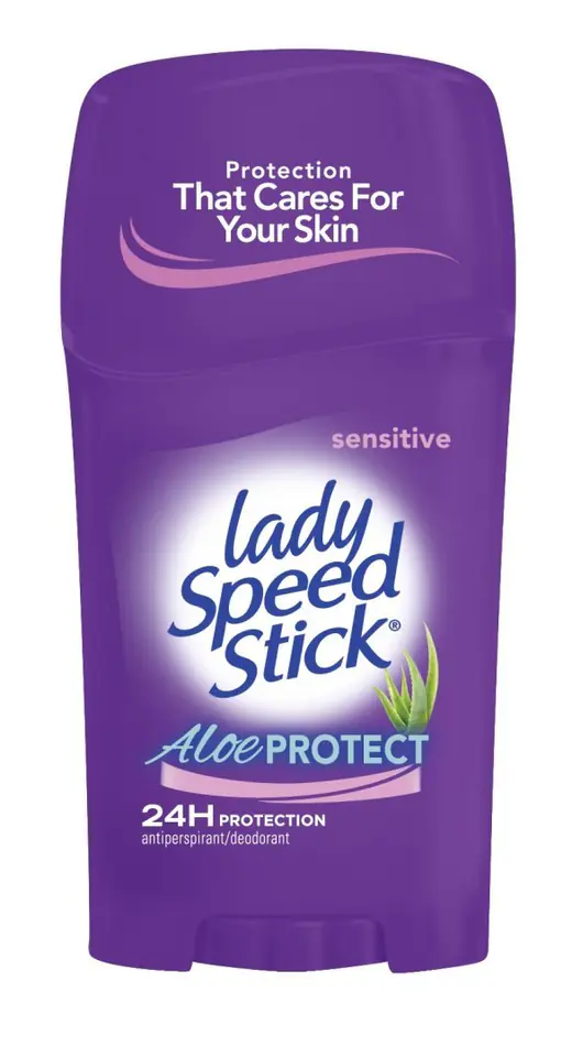 Dezodorant w sztyfcie Aloe skóra wrażliwa 45g Lady Speed Stick