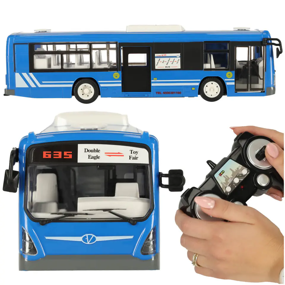 Remote control hot sale car bus