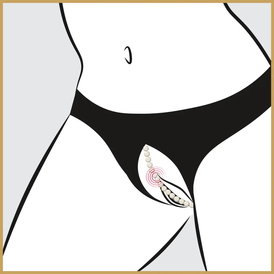 Panties with a slit in the perineum L