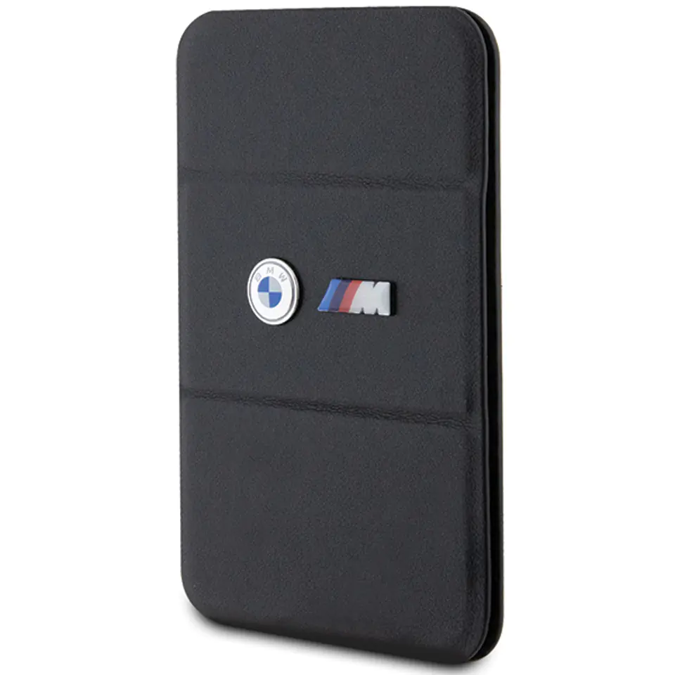 Wallet BMW Card Slot Stand BMWCSMMPGKczarny/black MagSafe M Edition Collection