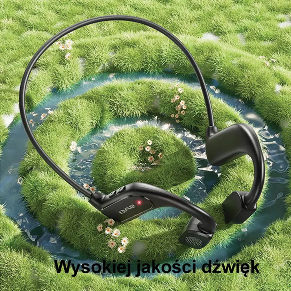 AWEI słuchawki przewodnictwo powietrzne A897BL czarny/black Air Conduction