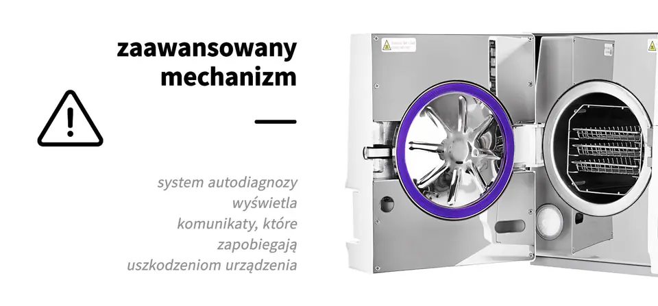 Woson autoklaw Tanco 8 L typ D z drukarką kl. B medyczna